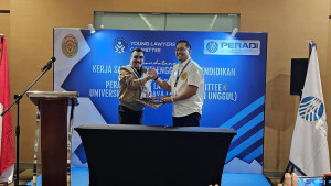 Komite Advokat Muda Perhimpunan Advokat Indonesia Resmi Menjalin Kerjasama dengan Universitas Jayabaya